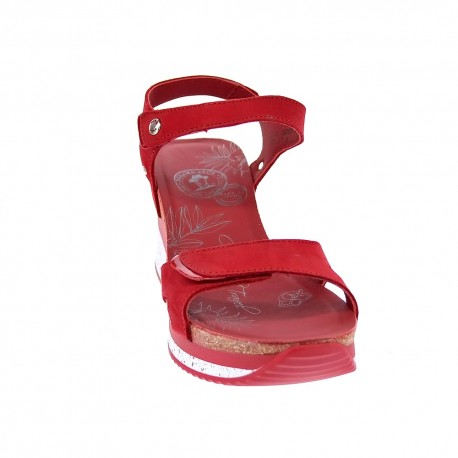 Sandalias Panama Jack zapatos Mujer modelo Nica Sport B2 Rojo 