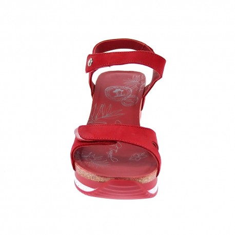 Sandalias Panama Jack zapatos Mujer modelo Nica Sport B2 Rojo 