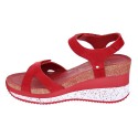 Sandalias Panama Jack zapatos Mujer modelo Nica Sport B2 Rojo 