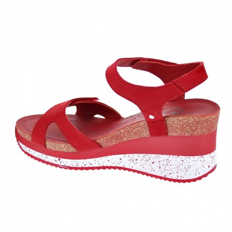 Sandalias Panama Jack zapatos Mujer modelo Nica Sport B2 Rojo 