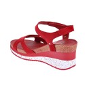 Sandalias Panama Jack zapatos Mujer modelo Nica Sport B2 Rojo 