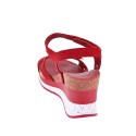 Sandalias Panama Jack zapatos Mujer modelo Nica Sport B2 Rojo 