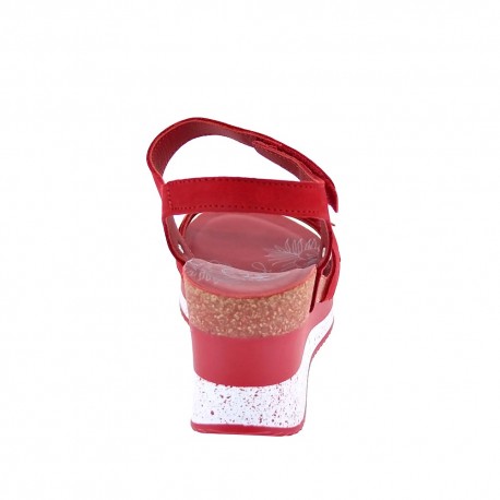 Sandalias Panama Jack zapatos Mujer modelo Nica Sport B2 Rojo 