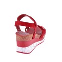 Sandalias Panama Jack zapatos Mujer modelo Nica Sport B2 Rojo 
