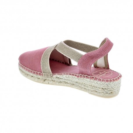 Alpargatas Toni Pons zapatos Mujer modelo Verdi Rosa 