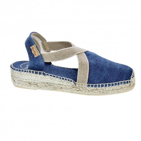 Alpargatas Toni Pons zapatos Mujer modelo Verdi Azul 