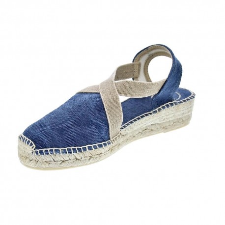 Alpargatas Toni Pons zapatos Mujer modelo Verdi Azul 