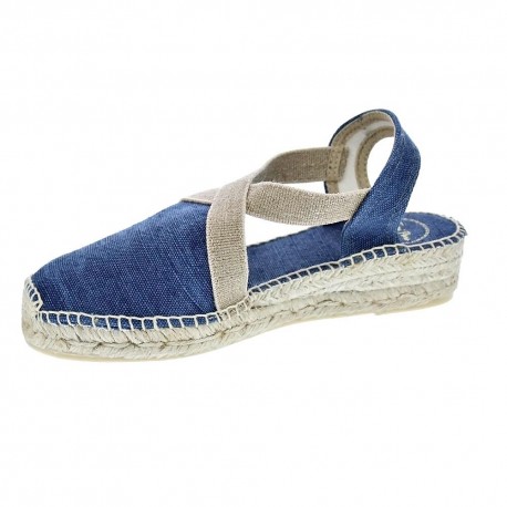 Alpargatas Toni Pons zapatos Mujer modelo Verdi Azul 