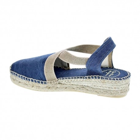 Alpargatas Toni Pons zapatos Mujer modelo Verdi Azul 