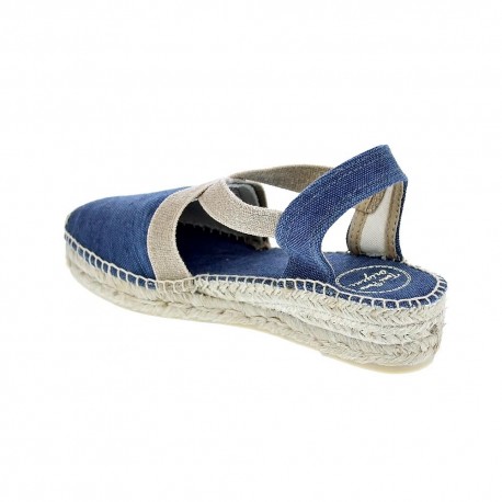 Alpargatas Toni Pons zapatos Mujer modelo Verdi Azul 