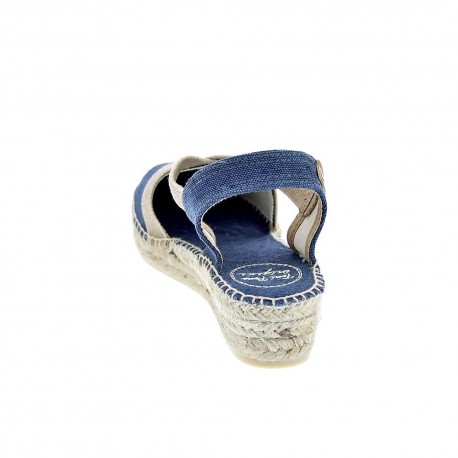 Alpargatas Toni Pons zapatos Mujer modelo Verdi Azul 