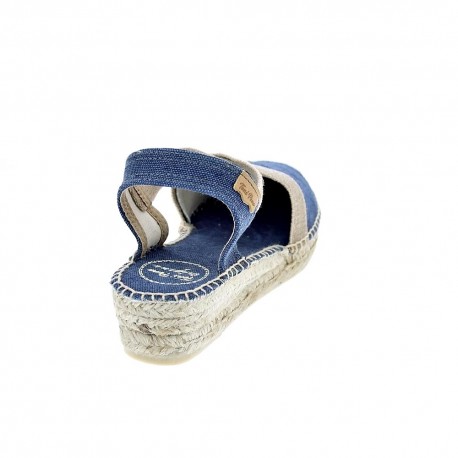 Alpargatas Toni Pons zapatos Mujer modelo Verdi Azul 