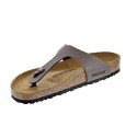 Chanclas Birkenstock zapatos Mujer modelo Gizeh Marrón 