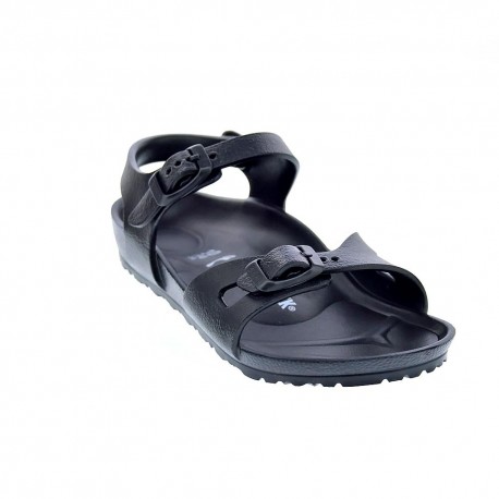 Sandalias Birkenstock zapatos Niño modelo Rio Eva Negro 