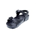 Sandalias Birkenstock zapatos Niño modelo Rio Eva Negro 