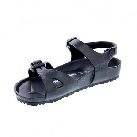 Sandalias Birkenstock zapatos Niño modelo Rio Eva Negro 