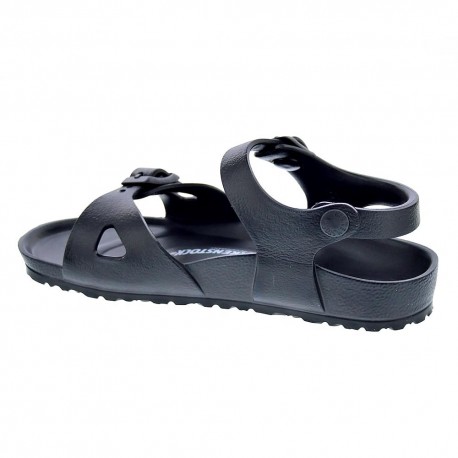 Sandalias Birkenstock zapatos Niño modelo Rio Eva Negro 