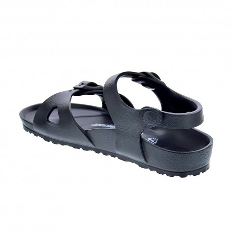 Sandalias Birkenstock zapatos Niño modelo Rio Eva Negro 