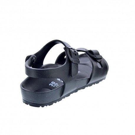 Sandalias Birkenstock zapatos Niño modelo Rio Eva Negro 