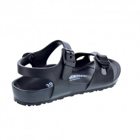 Sandalias Birkenstock zapatos Niño modelo Rio Eva Negro 