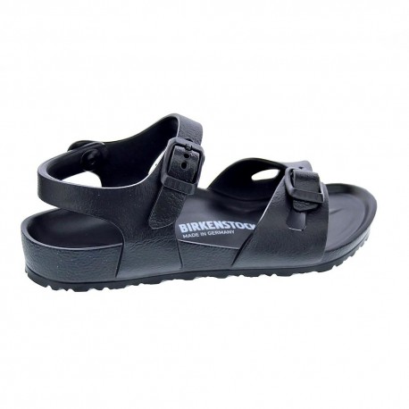 Sandalias Birkenstock zapatos Niño modelo Rio Eva Negro 