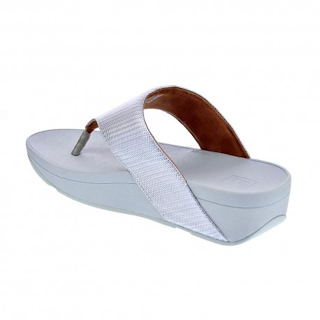 Sandalias FitFlop zapatos Mujer modelo Olive Plata 