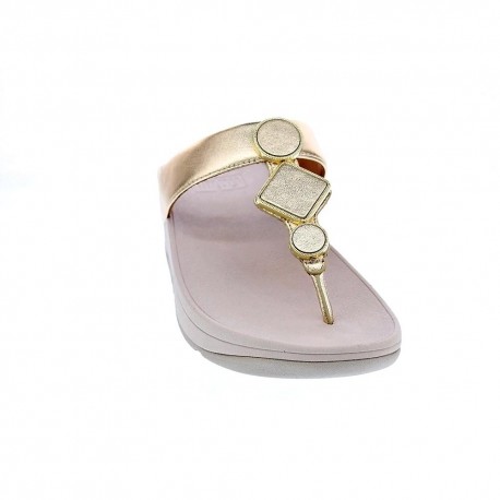 Sandalias FitFlop zapatos Mujer modelo Leia Oro 