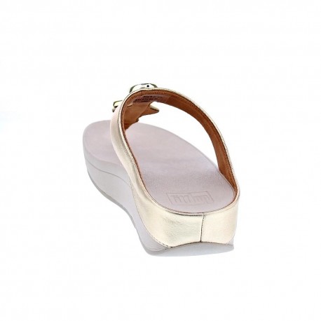 Sandalias FitFlop zapatos Mujer modelo Leia Oro 