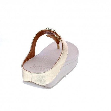 Sandalias FitFlop zapatos Mujer modelo Leia Oro 