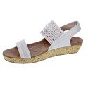 Sandalias Skechers zapatos Mujer modelo Brie Beige 