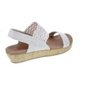 Sandalias Skechers zapatos Mujer modelo Brie Beige 