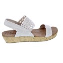 Sandalias Skechers zapatos Mujer modelo Brie Beige 