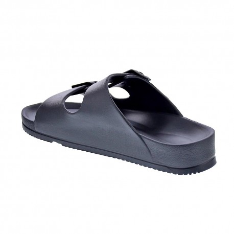 Sandalias Duuo zapatos Mujer modelo Bio Eva Flat 02 Negro Hebillas