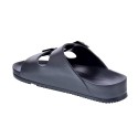 Sandalias Duuo zapatos Mujer modelo Bio Eva Flat 02 Negro Hebillas