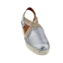 Alpargatas Toni Pons zapatos Mujer modelo Plata 