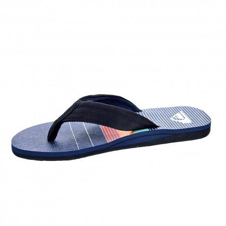 Chanclas Quiksilver zapatos Hombre modelo Molokai Azul 