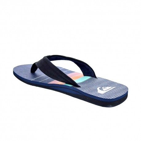 Chanclas Quiksilver zapatos Hombre modelo Molokai Azul 
