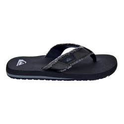 Chanclas Quiksilver zapatos Niño modelo Monkey Abyss Negro  2