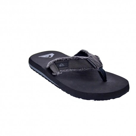 Chanclas Quiksilver zapatos Niño modelo Monkey Abyss Negro 