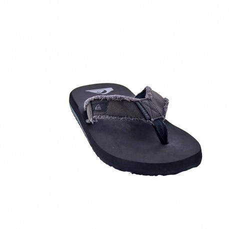 Chanclas Quiksilver zapatos Niño modelo Monkey Abyss Negro 