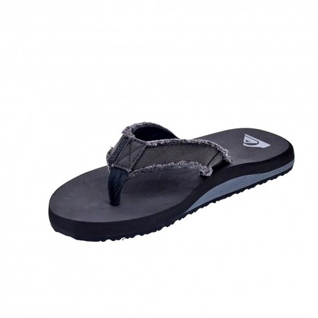 Chanclas Quiksilver zapatos Niño modelo Monkey Abyss Negro 