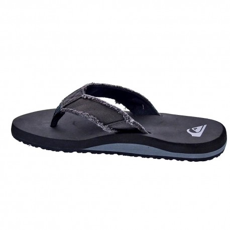 Chanclas Quiksilver zapatos Niño modelo Monkey Abyss Negro 