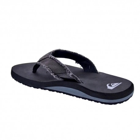 Chanclas Quiksilver zapatos Niño modelo Monkey Abyss Negro 