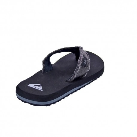 Chanclas Quiksilver zapatos Niño modelo Monkey Abyss Negro 