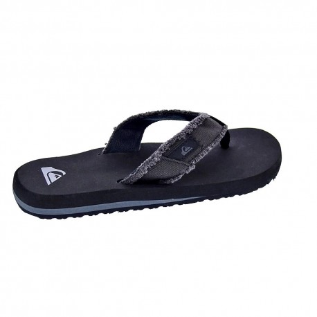 Chanclas Quiksilver zapatos Niño modelo Monkey Abyss Negro 