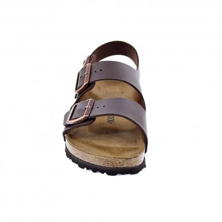 Sandalias Birkenstock zapatos Hombre modelo Milano Marrón 