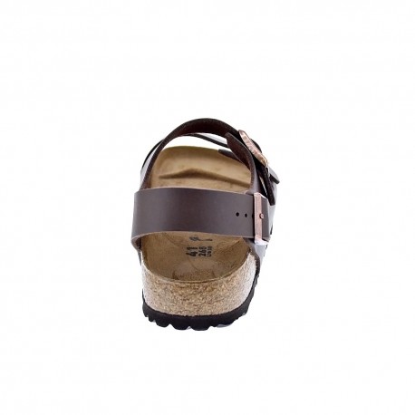 Sandalias Birkenstock zapatos Hombre modelo Milano Marrón 