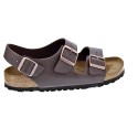 Sandalias Birkenstock zapatos Hombre modelo Milano Marrón 