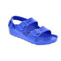 Sandalias Birkenstock zapatos Niño modelo Milano Eva Azul 