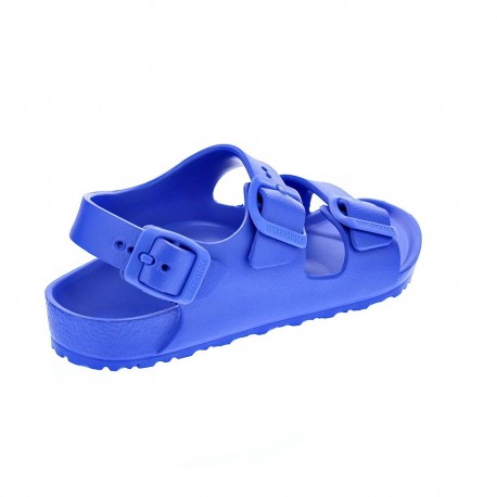Sandalias Birkenstock zapatos Niño modelo Milano Eva Azul 